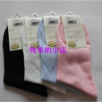 100% thin cotton womens socks 1478 spring and summer thin female pure cotton socks Yumei counter