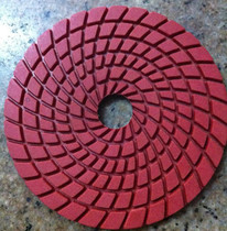 4 inch watermill Diamond terrade quartz stone grinding jade stone jade stone polishing sheet rotating type