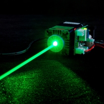 Fiber green 100-150mW 2W 488-520-525nm green laser module Bird drive blue-green laser