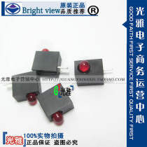 LED lamp holder with lamp 3MM red light yellow light cutting foot visible BVH-131E5-C 90 degree bending foot quality recommended