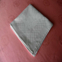 Pure cotton napkin white full cotton mouth cloth napkin cloth cushion cloth cup cloth round mouth cloth small square towels 51 *51