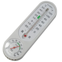 Special home indoor and outdoor thermometer bar temperature and humidity meter agricultural vegetable greenhouse breeding high precision dry and humidity meter