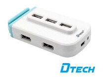 Tete DT-3082 usb2 0hub splitter 7-port HUB Extender support 1TB mobile hard drive