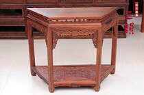 Redwood Laos red sour wood furniture half solid wood leisure table features leisure Chinese courtyard classical furniture
