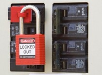 BRADY non-porous circuit switch safety lock 277V American Bedie Locker 65396 Clamp Circuit Breaker