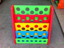 Plastic bookshelf Childrens kindergarten bookshelf Plastic bookshelf color book toys