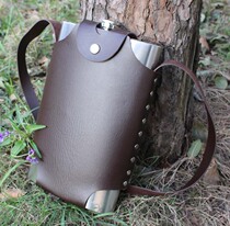 Russian stainless steel 64 ounces light plate wine pot 3 5 kg carry outdoor portable wine bottle bucket