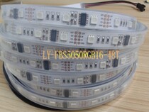 WS2801 light bar 48 light WS2801 full color light strip 12V Fancy Color Light Strip 16 pixel point WS2801