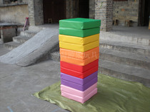 Special Price Children Fitness Sports Equipment Single Color Two United Triple Software Gymnastics Mat Young Children Fitness Ground Mat