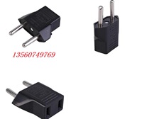 Volkswagen new Touareg special plug European standard converter power conversion socket flat round two round feet