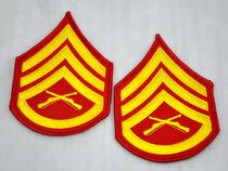 United States Marine Corps USMC dress rank insignia Armband Sergeant E6 SSgt