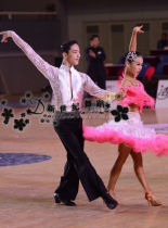 New Century Latin Dance Performance Costume Contest Dress Latin Mens Latin Performance Skirt Mens Dress Price