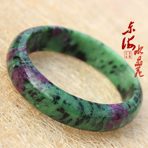 Rare Brazilian natural red green treasure bracelet crystal bracelet beauty Wangfu 50-62mm Joker fashion