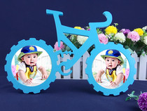 Special 7 inch bicycle table paint cartoon childrens creative European art photo frame full of 3 boxes