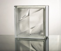 Jinghua ultra-white hollow glass brick partition wall curtain wall good privacy square frosted double star hot selling