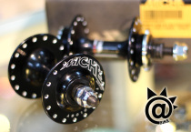 @BIKE FIXED GEAR Italys MICHE venue flower drum 32 holes double dead flying black