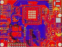 Industrial control 2 3 4-way picture splitter motherboard video splitter 2-way split screen RS232 485 control