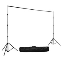Photography background frame 3*3 m photo background cloth bracket photo studio light portrait live background frame equipment