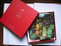 Collection of treasures produced by Chen Shuren Art Center art silk scarf silk scarf painting (direction)