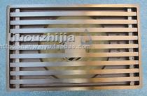 Diving boat floor drain LTKC50-10 ADB wire drawing rectangular antique floor drain quick drainage floor drain