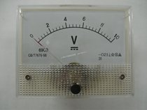 69C9 10V pointer-type direct current voltage table panel table