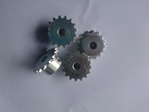 The docking table Sprocket 2 points 16-tooth upper and lower plate machine sprocket tooth roller aperture 10MM with top wire hole with 25H chain