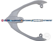 SYM Sanyang locomotive Jet Power150 JP150 Street small steel cannon Rear shelf tail white