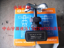Pressure gauge switch GCT-02 GCLT-02 1 4 pressure Corker needle valve Metal handle Hydraulic fittings