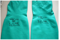 Ansell 37-176 protective gloves oil resistant acid and alkali resistant labor protection gloves