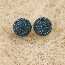 Shiny Drill Ball Full Drill Diamond Ball DIY Bracelet Necklace Earrings Earrings Ornament Accessories Round Ball 207 Inkland Color