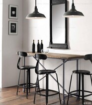 American Country Bar Chair Iron Bar Chair Front Bar Chair Solid wood Bar Chair Iron Bar Stool