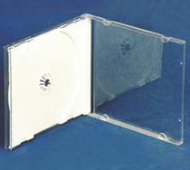 CD box CD box Hard plastic square 70g white CD box(07 white single) 1 1