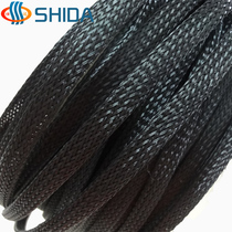 Shida snakeskin nylon woven mesh tube shock absorber telescopic wire sleeve expansion guard wire snakeskin mesh tube