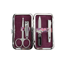 Stainless steel nail clipper set nail clipper beauty nail tool cover beauty removing skin