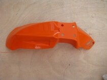 Qingqi Battle Mastiff QM200GY Three Generations Front Mudboard Peugeot Orange