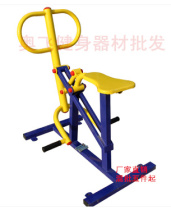 Outdoor fitness equipment Landing single riding machine Outdoor path community riding machine activity rehabilitation device for the elderly