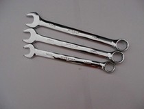 Fine American standard dual-purpose full polishing wrench boutique dual-purpose wrench chrome vanadium steel plum blossom open wrench