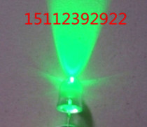 LED 10MM white hair green luminous tube highlight LED LED 1000
