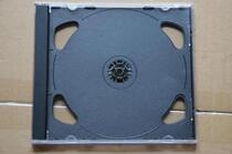 06 Black Bottom Disc Box Square CD Box DVD Box Black Bottom Transparent Disc Box Double Disc Pack