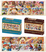 Out-of-print spot Osaka One Piece Exhibition limited edition imported puzzle Four Seasons 950 pieces*2 pieces