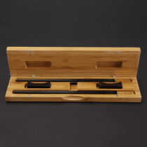 NEWREA NEW SHARP RELIEF MELAN BAMBOO Chrysanthemum Chopsticks with excellent craftsmanship