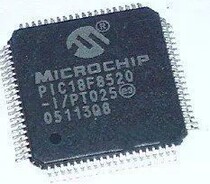 Real graph PIC18F8520-I PT PIC18F8520-E PT PIC18LF8520-I PT