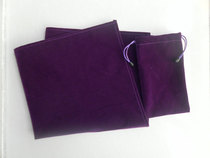  OH Ou card tablecloth card bag Tarot card Thick Fuchsia Black Army green Wine red
