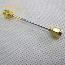 SMA-J Yangtou SMA male head 50-2 RG405 semi-steel cable (outer diameter 2 2mm) length 20 cm