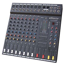 8-way professional stage pure double 7-band equalization with USB mixer