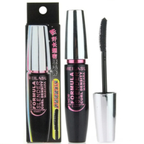Merasol new fiber long curly thick non-smudging mascara silicone brush head large capacity big belly spike style