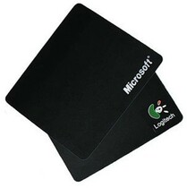 Microsoft Rotech Internet Cafe Office Mouse Mat PRICE FOR MONEY SMALL BLACK MAT ECONOMY PRACTICAL SMALL CLOTH CUSHION