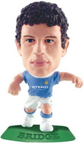 Microstars Football Star Doll-Bridge (Manchester City 2009-10 season)