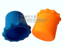 Wireless microphone hexagonal ring wireless microphone anti-slip ring rear rubber sleeve rear end cover accessories