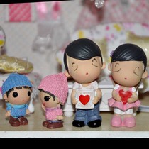  A family of four dolls walk the heart of exquisite creative diy birthday gifts for girls girlfriends boyfriends festivals and practical